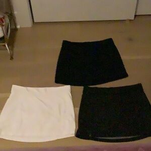 J Lindeberg golf skorts
